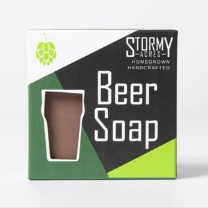 NWT Stormy Acres Aged Barrel Beer Soap